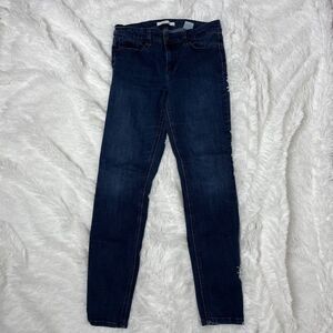 Eunina Mid Rise Skinny Ankle 29 dark wash